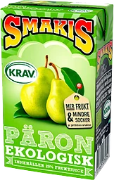 Fruktdryck Päron KRAV