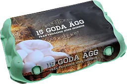 Ägg Frigående M 15-p Gotlandsägg