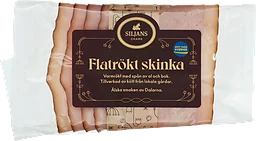 Flatrökt Skinka Skivad 100g Siljans Chark