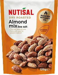 Nötter Salt Mandelmix 120g Nutisal