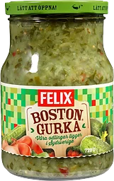 Bostongurka Orginal 720g Felix
