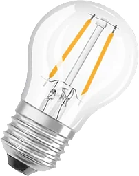 LED CL P Klot E27 25W Dimbar
