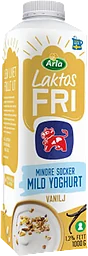 Vaniljyoghurt Mild Lättsockrad Laktosfri 1,3% 1000g Arla Ko®