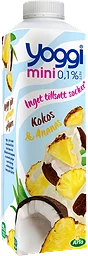 Yoghurt Mini Kokos Ananas 0,1% 1000g Yoggi®