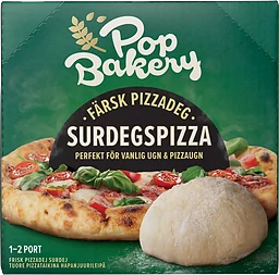 Pizzadeg Surdeg 400g POP! Bakery