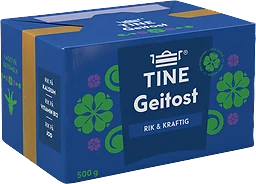 Äkta getost 27% 500g Tine Wernessons ost