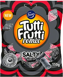 Godispåse Tutti Frutti Remix Salty 150g Fazer