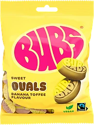 Godispåse Goody Banan Toffee 175g Bubs