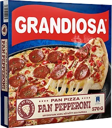 Pan pizza pepperoni 570g Grandiosa