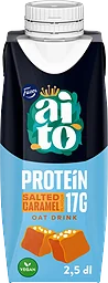 Proteinhavredryck Salted Caramel 0,8% 250ml Fazer Aito