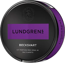 Lundgrens Becksvart Portionssnus