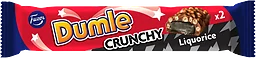 Chokladstycksak Dumle Crunchy Lakrits