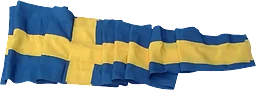 Korsvimpel Sverige 300cm
