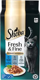 Kattmat Fresh & fine i sås 6-pack