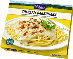 Spagetti carbonara 390g Dafgårds