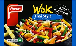 Wok thai Fryst 500g Findus