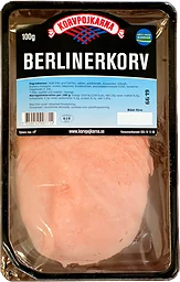 Berlinerkorv Skivad