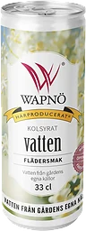 Kolsyrat Vatten Fläder 330ml Wapnö