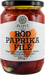 Röd Paprikafile 670g Plivit Trade