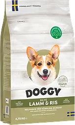 Hundmat Lamm & Ris 4.75kg Doggy