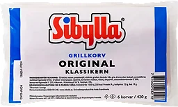 Grillkorv Original Klassikern 6-p 420g Sibylla
