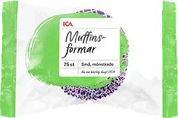 Muffinsformar mönstrade 75-p ICA