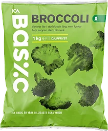 Broccoli Fryst 1kg ICA Basic