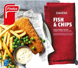 Fish & chips 340g Findus