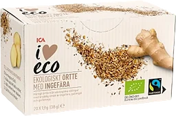 Örtte Ingefära Ekologisk 20-p ICA I love eco