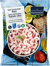 Räkor skalade Fryst 300g Royal Greenland