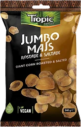 Jumbomajs Rostad & Saltad 240g Tropic Snacks
