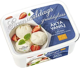 Äkta Vanilj Glass