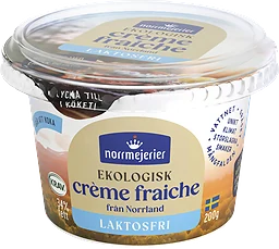 Laktosfri Creme Fraiche 34 % Eko