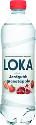 Jordgubb Granatäpple Kolsyrat Vatten Pet