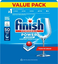 Power Essential Disktabletter Finish 50st