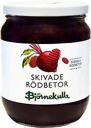 Skivade Rödbetor 580g Björnekulla