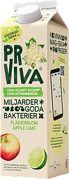 Juice Fläderblom Äpple Lime 1000ml Proviva