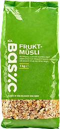 Müsli Frukt 1kg ICA Basic