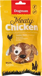 Hundgodis Chicken Fillets 80g Dogman