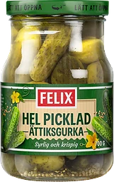 Ättiksgurka Hel 700g Felix
