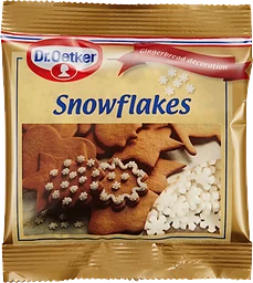 Snowflakes 16g Dr.Oetker
