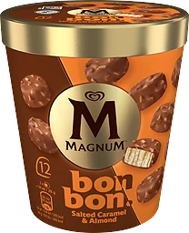 Glass Bonbon Salted caramel & almond 12-pack