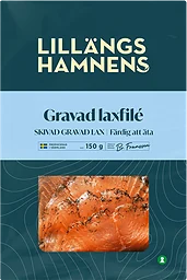 Laxfilé Gravad Skivad 150g Lillängshamnen