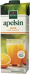 Apelsinjuice med fruktkött 1l Kiviks Musteri