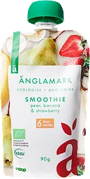 Smoothie Päron, banan & jordgubb 6 Mån Eko