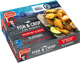 Fish Nuggets Fish & Crisp 10-p Findus