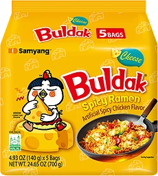 Buldak Cheese Hot Chicken Ramen 5p