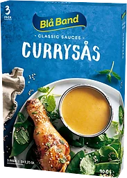 Currysås 2,25dl 3-p Blå Band
