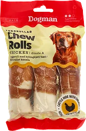 Chew Rolls Chicken Small Hundgodis 3-pack