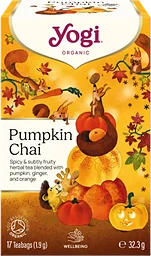 Te Pumpkin/Ginger/Orange Chai 17st Yogi Tea